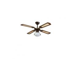Ventilateur de plafond luminaire - 2 en 1
