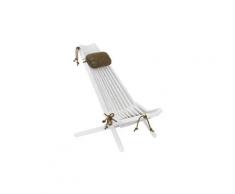 Chilienne en bois ecochair (coussin offert) pin blanc