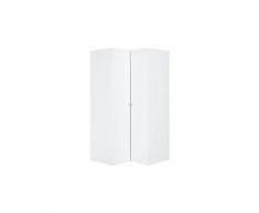 Armoire d'angle stige - blanc