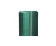 Canisse pvc double face vert 3 m - 1 rouleau de 3 x 1 m - jardideco