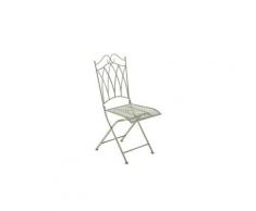 Contemporain chaise de salle à manger, de cuisine, de salon exterieur en fer alofi