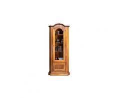Vitrine d'angle 2 portes