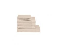 Seahorse pure linge de bain - 100% coton - drap de douche (70x140 cm) - sable