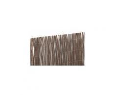 Haie de jardin canisse en osier naturel - 1 x 3m