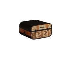 Armoires et meubles de rangement categorie kigali coffre bois solide de récupération 60x60x35 cm