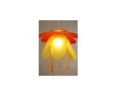 Lampe suspension chambre d'enfant fleur