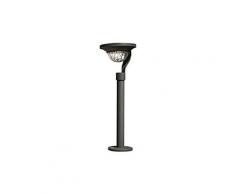 Icaverne balise solaire - borne solaire borne solaire tres éclairante en abs, aluminium & inox