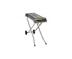 Barbecue à gaz pliant sur roulettes -