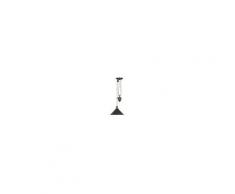 Suspensions provence réglable 1x100w bronze foncé
