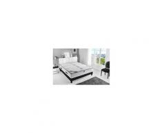 CONFORT DESIGN Sommier 160x200 cm - Tapissier - 12 lattes fixes - 1 sommier monobloc - 2 personnes