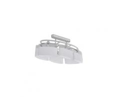 Icaverne - plafonniers moderne lustre/ lampe de plafond contemporaine 6 abats jours en verre