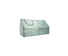 Serre hwc-d63, serre plastique, châssis de jardin, cabane des plantes, 90x180x90cm