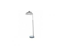 Lampadaire filaire mania - style design - fer - h.163 cm - noir
