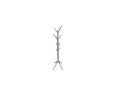 Porte-manteaux arbre en bois 8 tiges gris