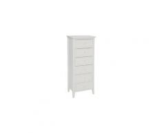 Chiffonnier 6 tiroirs taupe charme