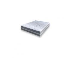 Matelas essenzia spring 1200 et latex pulse coton organique 80x190 ressorts