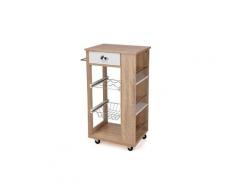 Chariot de cuisine en bois