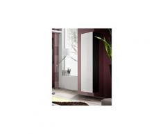 Vitrine murale design "fly i" 170cm blanc & noir
