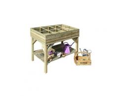 Carré potager kub 100 surélevé