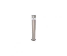 Balise led solaire inti inox avec détecteur de présence pir blanc froid 5700k-6200k