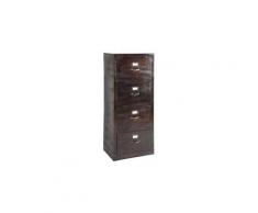 Armoire range-dossiers suspendus 4 tiroirs en acier atelier metal