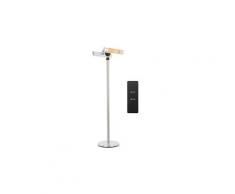 Heat guard pro chauffage rayonnant infrarouge 2x 1500w ip55 - argenté
