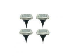 Led solaire buried lumière sous la lampe au sol extérieur chemin garden way platelage s410