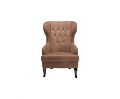 Fauteuil à oreilles wing vintage kare design
