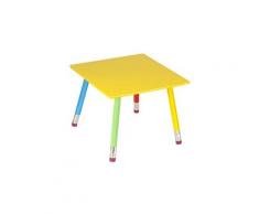 Table crayons en bois pour enfant 55x55x43cm