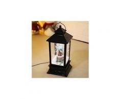 Roman inc snow globe, globe water music box nous vous souhaitons un joyeux noël ampoule led