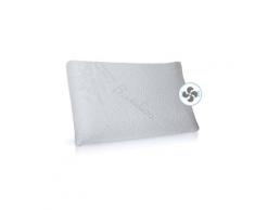 Traversin mémoire de forme bio blanc 150 x 35 cm