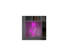 Lampe au néon flamenco pink wagon trend