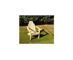 Chaise de jardin adirondack boreal