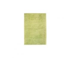 Tapis à poils longs 80 x 150 cm vert