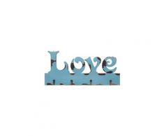 Icaverne - porte-manteaux et porte-chapeaux superbe porte-manteau mural love 50x23 cm