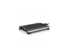 Plancha et barbecue électrique 2000 w 37x25 cm noir