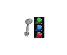 Pommeau de douche led 3 couleurs lumineux