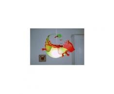 Lampe suspension chambre d'enfant dragon