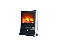 Chauffage appoint cheminée électrique niklas tv 2000w effet flamme vive 2 positions