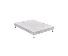 Sommier tapissier avec tissu micro-ventilé h14cm confort ferme - 140x190cm