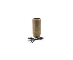 Lampadaire en laiton garden - lampe design industriel mesure - 15 x 15 x 40 cm