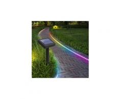 Balise strip led solaire - 3 m rvb -