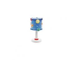 Lampe a poser enfant planets - bleu