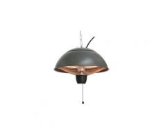 Chauffage infrarouge extérieur et intérieur astroc 1500w gris - à suspendre