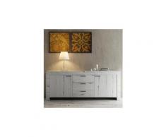 Enfilade contemporaine couleur chêne blanchi romane 2