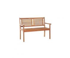 Sièges de jardin selection tachkent banc de jardin 2 places 120 cm bois d'eucalyptus solide