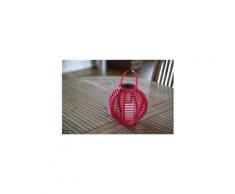 Lampion d'exterieur - lanterne d'exterieur lanterne colorée - ø22.5 cm - rose