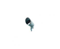 Projecteur spot bronze led h 22cm 3x1w vert de gris