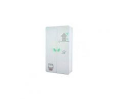 Armoire 2 portes enfant "choupi" 185cm blanc
