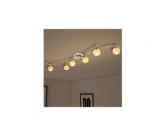 Icaverne - plafonniers magnifique plafonnier avec 6 ampoules led g9 240 w